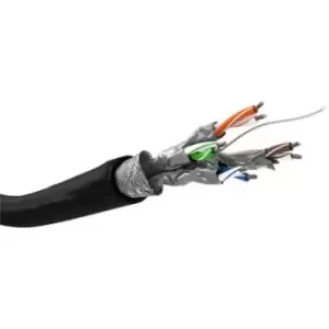 Goobay S/FTP CAT 6 Outdoor Network Cable - 100m - Black