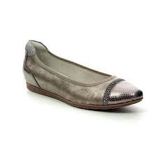Tamaris Ballerina Shoes silver 6.5