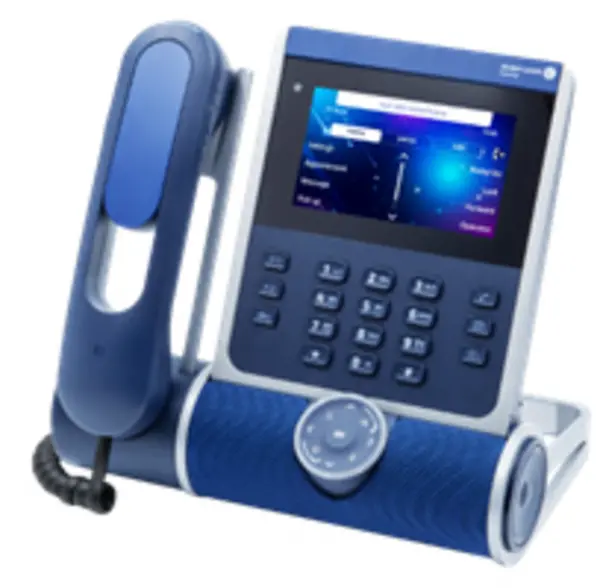 Alcatel-Lucent ALE-400 IP phone Blue LCD 3ML27410AA Corded
