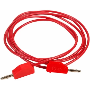214-100-R 2mm Quality Test Lead 1000mm Red - PJP