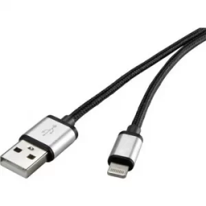 Renkforce Apple Lightning connection cable for Apple iPod/iPad/iPhone 0.5 m