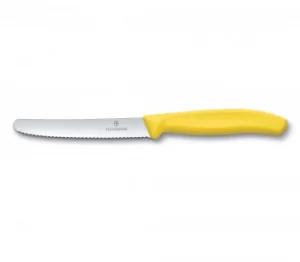 Swiss Classic Tomato and Table Knife (yellow, 11 cm)