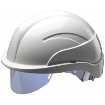White Safety Helmet, P-ratchet - Centurion