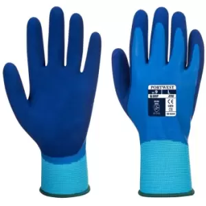 AP80B4RL - sz L Liquid Pro Glove - Blue - Blue - Portwest
