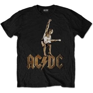 AC/DC - Angus Statue Unisex Medium T-Shirt - Black