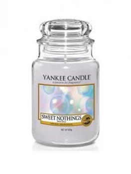 Yankee Candle Classic Large Jar Candle ; Sweet Nothings