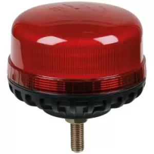 Sealey WB951LEDR Warning Beacon SMD LED 12/24V 12mm Bolt Fixing - Red