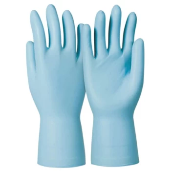 Dermatril Disposable Gloves, Blue, Nitrile, Powder Free, Textured - Honeywell Kcl