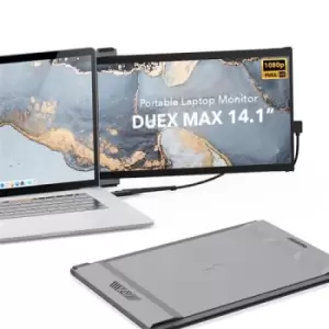 Mobile Pixels DUEX Max 35.8cm (14.1") 1920 x 1080 pixels Full HD LCD Grey