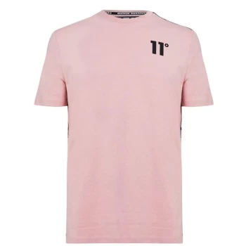 11 Degrees Taped T Shirt - Pink