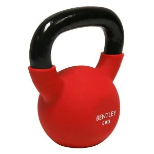 Charles Bentley Fitness 6KG Kettle Bell Exercise Weight Training Gym Resistance