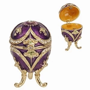 Treasured Trinkets Small Purple Egg