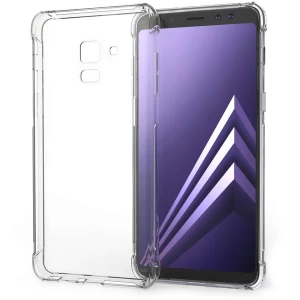 Caseflex Samsung Galaxy A8 Plus (2018) Alpha TPU Gel Case - Clear