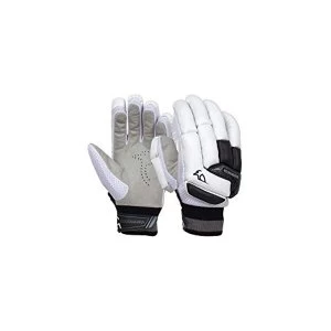 KOOKABURRA Unisex-Youth 2023 Shadow 5.1 Batting Glove, White/Blue, Right Hand