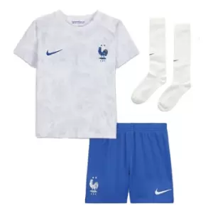2022-2023 France Away Little Boys Mini Kit