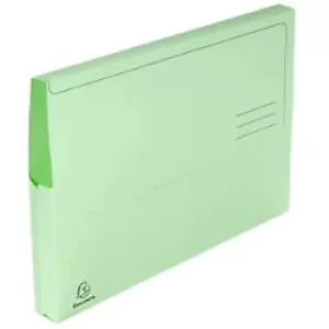 Exacompta Document Wallet A4 210gsm Green Pack of 180