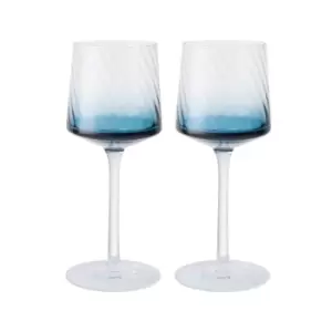 Denby Modern Deco Set Of 2 Wine Glasses