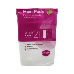 Interlude Maxi Pads Size 2 Pack 20 Pack of 12 6411B TSL26411