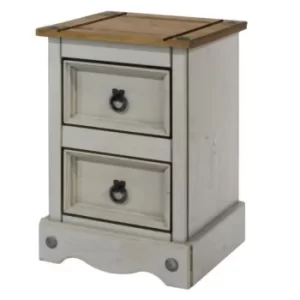 Nairn 2 drawer petite bedside cabinet