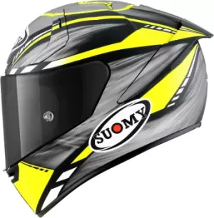 Suomy SR-GP On Board Helmet, black-yellow Size M black-yellow, Size M
