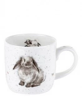 Royal Worcester Wrendale Rosie Rabbit Mug By Royal Worcester - Single Mug