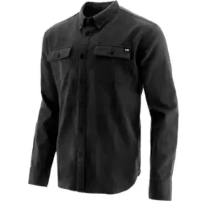 Button Up Long Sleeve Shirt Shirts Black XL