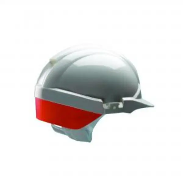 Centurion Reflex Safety Helmet White C W Orange Rear Flash White BESWCNS12WHVOA