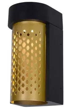 Kiran Modern Wall light Outdoor - LED - 1x10W 2700K - IP65 - Matt Gold / Brass