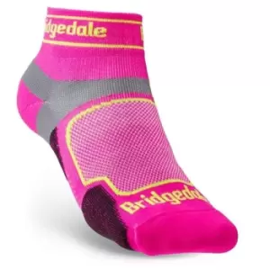 Bridgedale TRAIL RUN Ultralight T2 Coolmax Sport Low Womens - Small Pink
