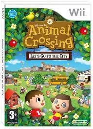 Animal Crossing Lets Go to the City Nintendo Wii Game