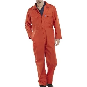 Click Workwear Boilersuit Size 50 Orange Ref PCBSOR50 Up to 3 Day