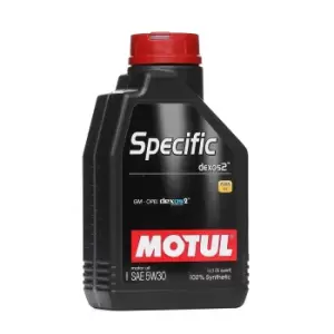 MOTUL Engine oil SPECIFICXOS2 5W30 109243