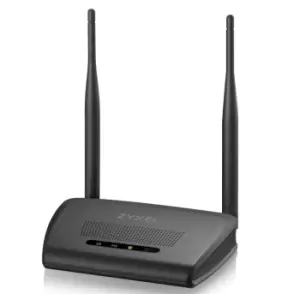 NBG-418N v2 - WiFi 4 (802.11n) - Single-band (2.4 GHz) - Ethernet LAN - Black - Tabletop Router