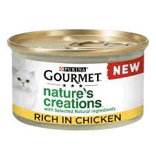 Gourmet Natures Creations Cat Food Chicken & Turkey 8 x 85g Aluminium - wilko
