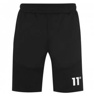 11 Degrees Side Poly Shorts - Black