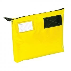 Flat Mail Gusset Pouch A4 381mm x 336mm Yellow GP1Y