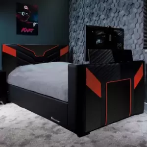 X Rocker Cerberus Bed - TV Lift - Small Double