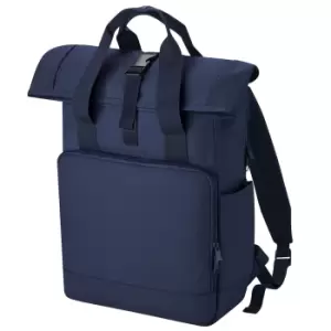Bagbase Roll Top Twin Handle Laptop Bag (One Size) (Navy Dusk)