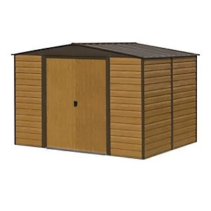 Rowlinson Metal Woodvale Apex Shed without Floor 10 x 12 ft