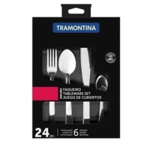 Tramontina 24Pc CutlSet33 - Silver