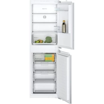Bosch Serie 2 KIN85NFF0G Integrated 50/50 Frost Free Fridge Freezer with Fixed-mounted Kit - White - F Rated