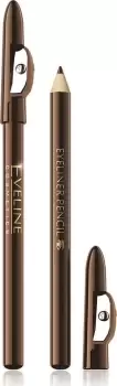 Eveline Eyeliner Pencil With Sharpener Brown