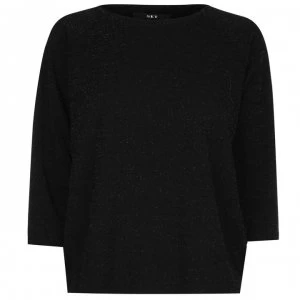 SET three quarter Sleeve T Shirt - Black 9990