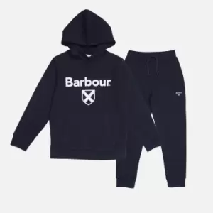 Barbour Boys Oscar Tracksuit - Navy - L (10-11 Years)