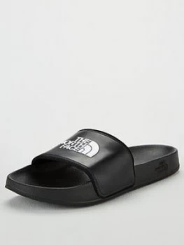 The North Face Base Camp Slide II, Black/White, Size 6, Women