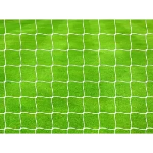 Precision Pro Football Goal Nets 4mm Braided (Pair) 16' x 7' White