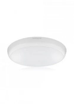 Integral Slimline Ceiling and Wall Light 18W 4000K 1584lm IK10 Non-Dimmable with Integrated 3hr Emergency and Microwave Sensor Function