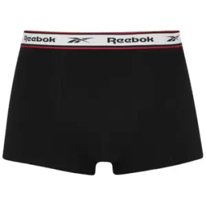 Reebok 3 Pack Boxer Shorts Mens - Black