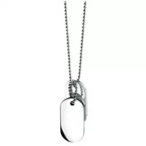 Fred Bennett Double Oval Dog Tag Pendant FB-N2686