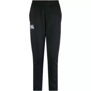 Canterbury Childrens/Kids Tapered Stretch Jogging Bottoms (10 Years) (Black)